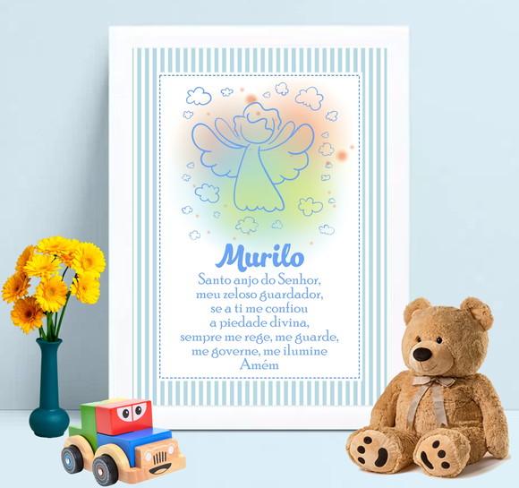 Quadro Oração Santo Anjo