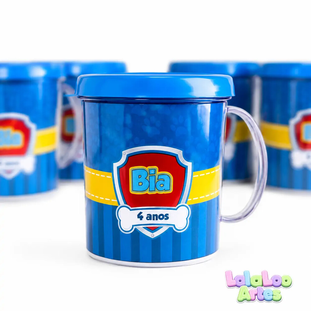 Caneca Chase Patrulha Canina | Festa Infantil