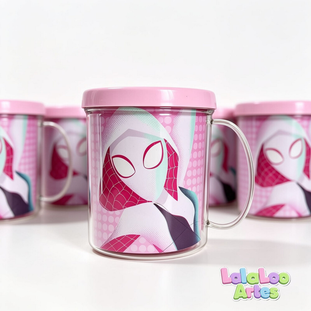 Caneca Aranha Fantasma | Lembranicnha Aniversário