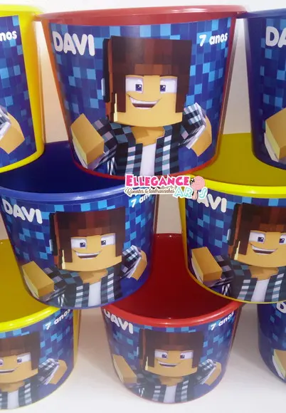 Balde de Pipoca Authentic Games