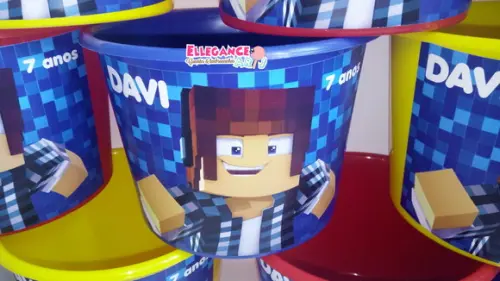 Balde de Pipoca Authentic Games