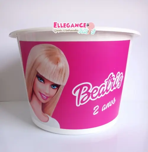 Balde de Pipoca Barbie