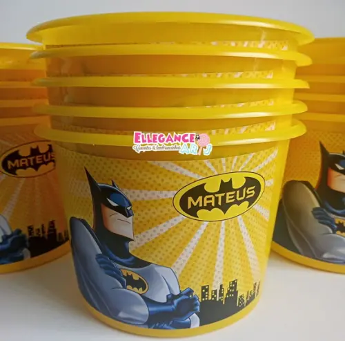 Balde de Pipoca Batman