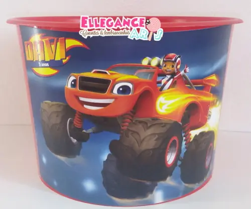 Balde de Pipoca Blaze Machines