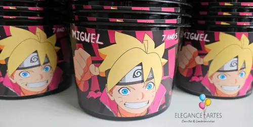 Balde de Pipoca Boruto