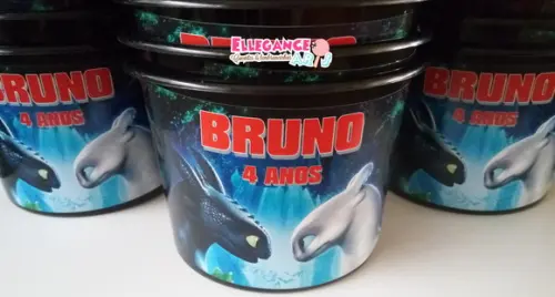 Balde de Pipoca Como Treinar o Seu Dragão