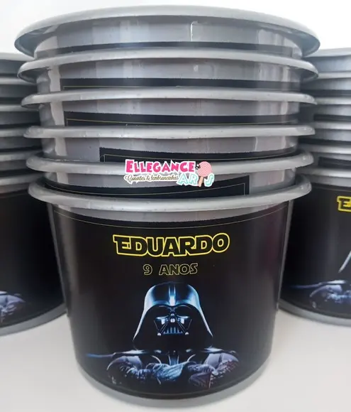 Balde de Pipoca Darth Vader Star Wars