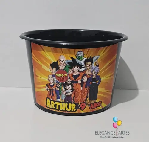 Balde de Pipoca Dragon Ball