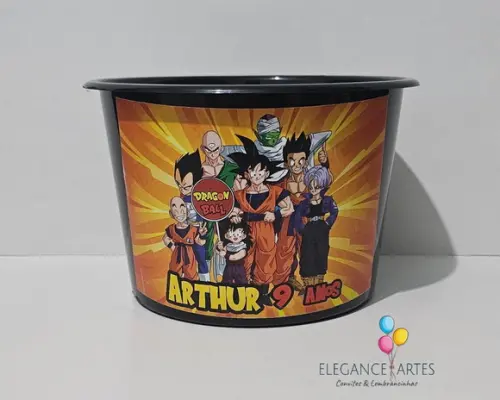 Balde de Pipoca Dragon Ball