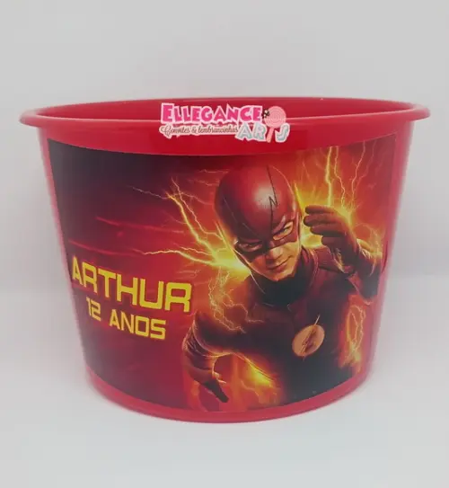 Balde de Pipoca Flash