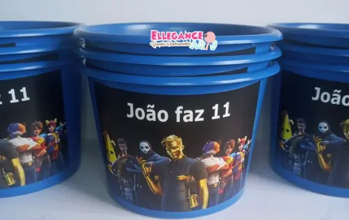Balde de Pipoca Fortnite