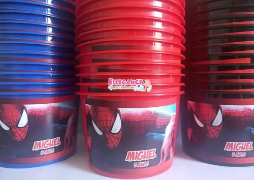Balde de Pipoca Homem Aranha