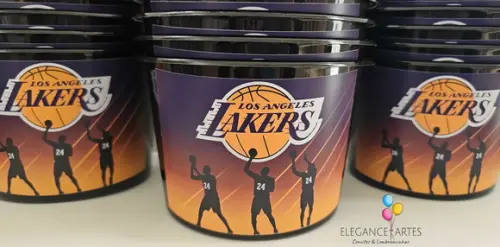 Balde de Pipoca Lakers