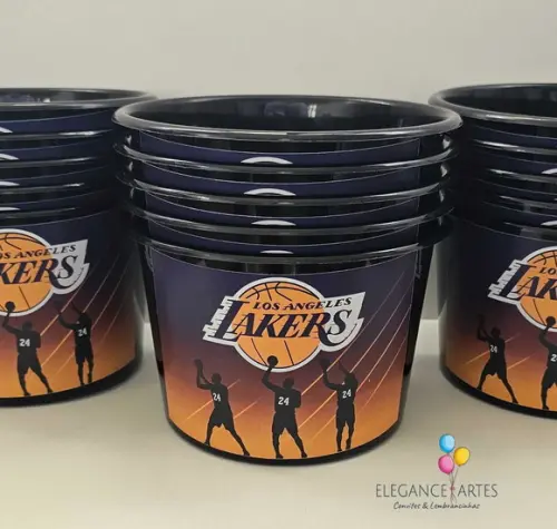 Balde de Pipoca Lakers