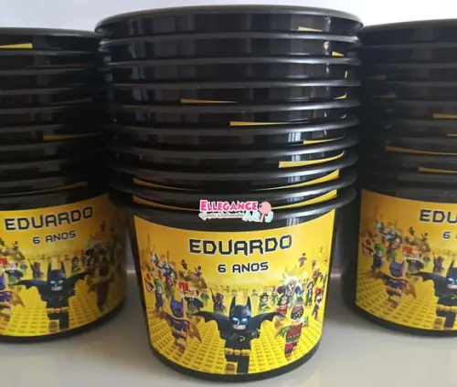 Balde de Pipoca Lego Batman