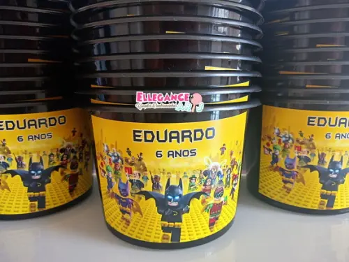 Balde de Pipoca Lego Batman