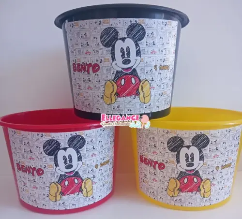 Balde de Pipoca Mickey