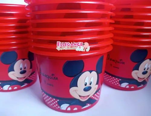Balde de Pipoca Mickey