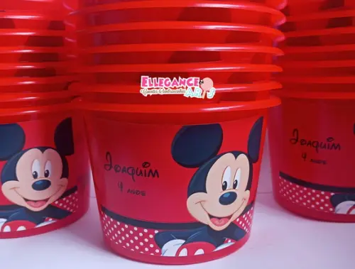 Balde de Pipoca Mickey