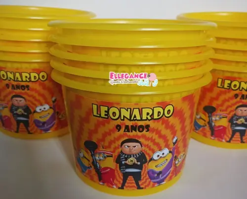 Balde de Pipoca Minions 2 - a Origem do Gru