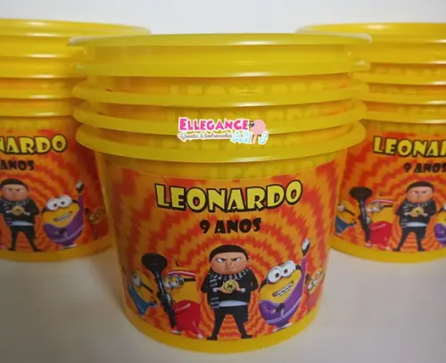 Balde de Pipoca Minions 2 - a Origem do Gru
