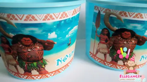 Balde de Pipoca Moana