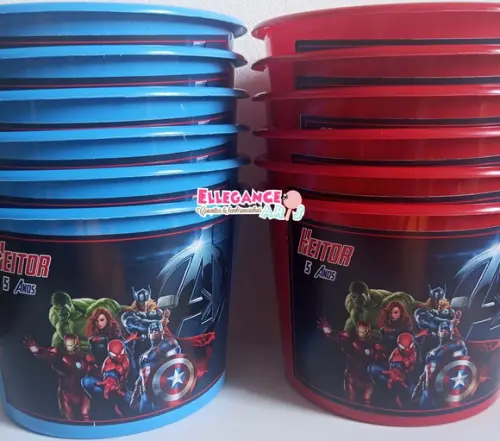Balde de Pipoca os Vingadores
