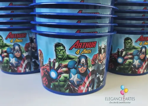 Balde de Pipoca os Vingadores