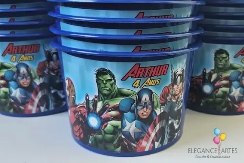 Balde de Pipoca os Vingadores