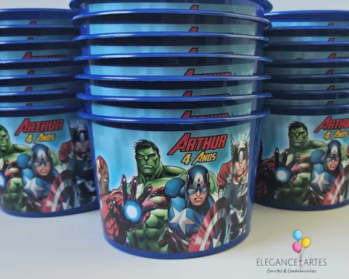 Balde de Pipoca os Vingadores