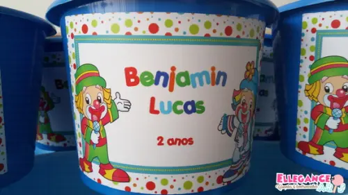 Balde de Pipoca Patati Patatá