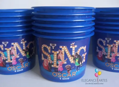 Balde de Pipoca Sing