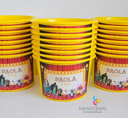 Balde de Pipoca Sing