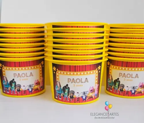 Balde de Pipoca Sing