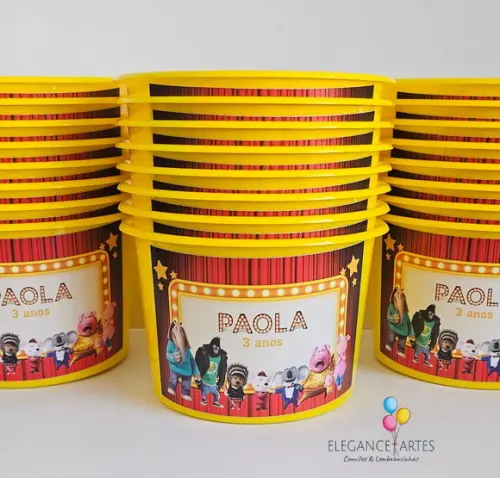 Balde de Pipoca Sing