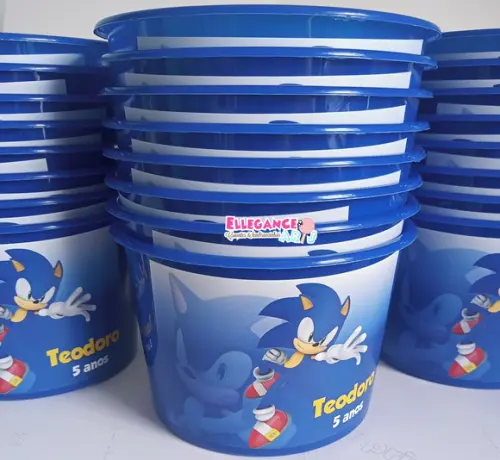 Balde de Pipoca Sonic