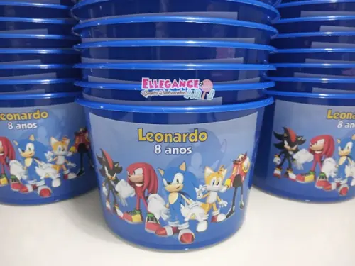 Balde de Pipoca Sonic