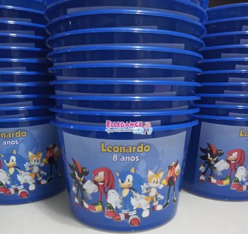 Balde de Pipoca Sonic