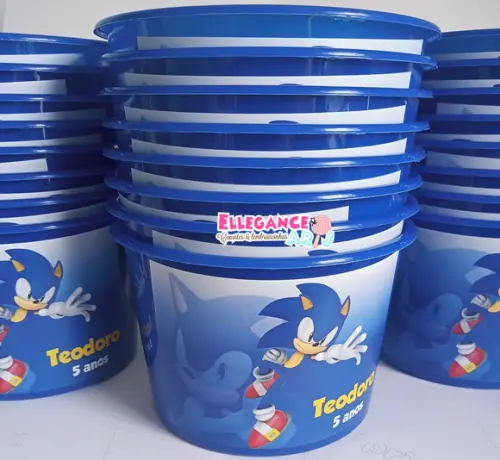Balde de Pipoca Sonic