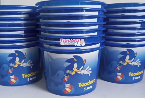 Balde de Pipoca Sonic
