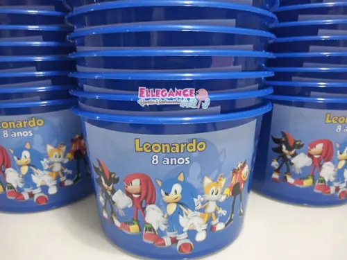 Balde de Pipoca Sonic