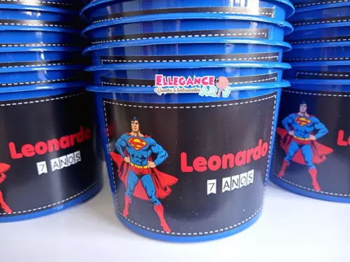 Balde de Pipoca Superman
