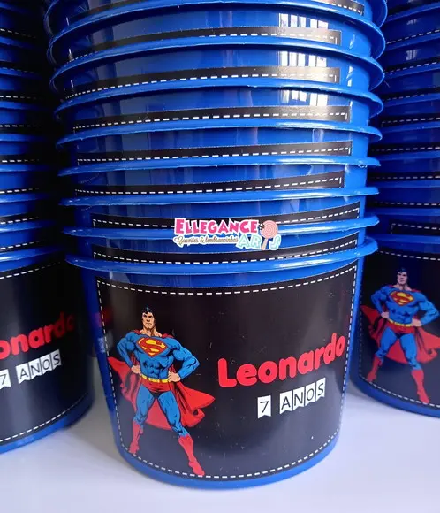Balde de Pipoca Superman