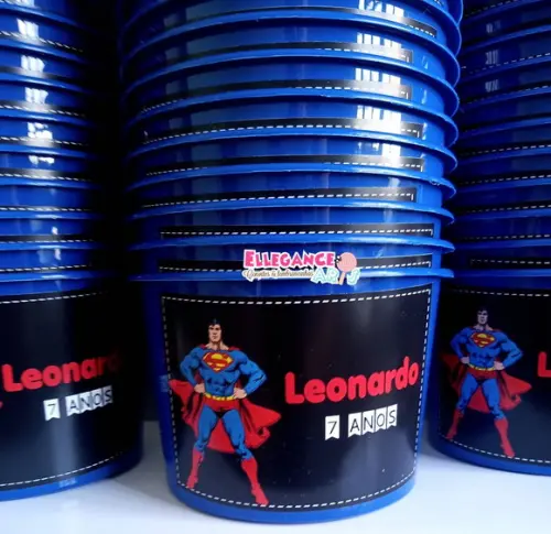 Balde de Pipoca Superman