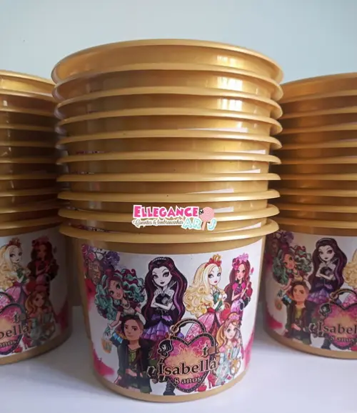 Baldinho de Pipoca Ever After High