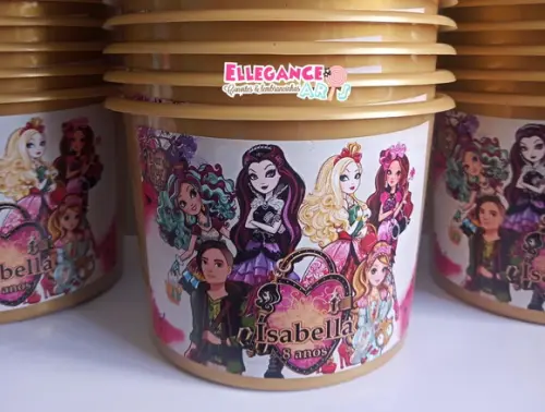 Baldinho de Pipoca Ever After High