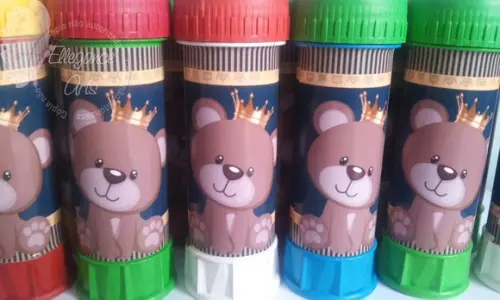 Bolha de Sabão Ursinho Rei