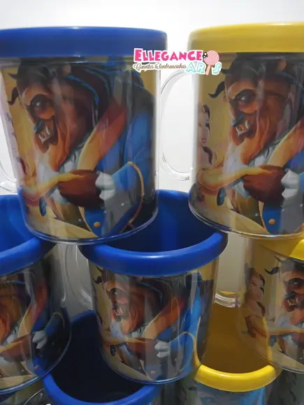 Caneca a Bela e a Fera