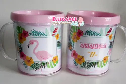 Caneca Flamingo