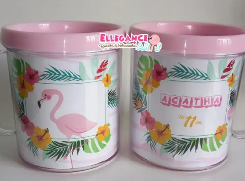 Caneca Flamingo